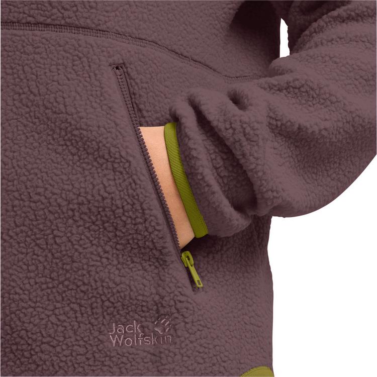 Jack Wolfskin Jack Wolfskin LITE CURL FZ W Fleecejacke Damen - sheer plum - 1 | SportScheck