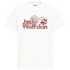 Jack Wolfskin BRAND T M T-Shirt Herren - Stark White