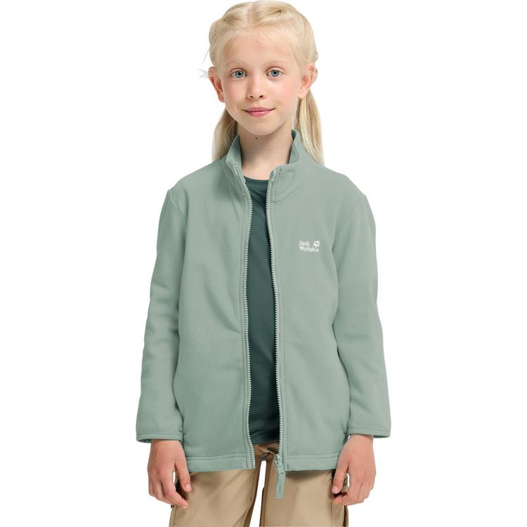 Jack Wolfskin Jack Wolfskin TAUNUS 100 FZ K Fleecejacke Kinder - green zinnia - 2 | SportScheck