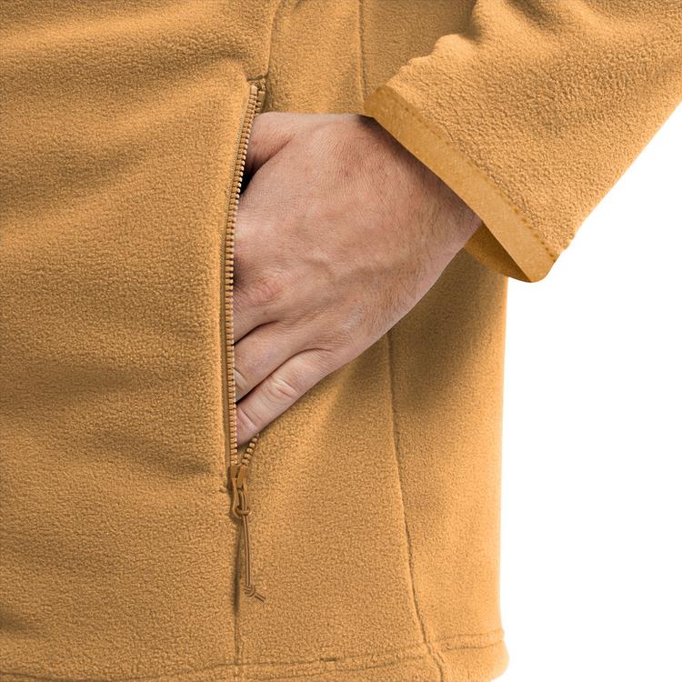 Jack Wolfskin Jack Wolfskin TAUNUS 200 FZ M Fleecejacke Herren - peanut - 2 | SportScheck