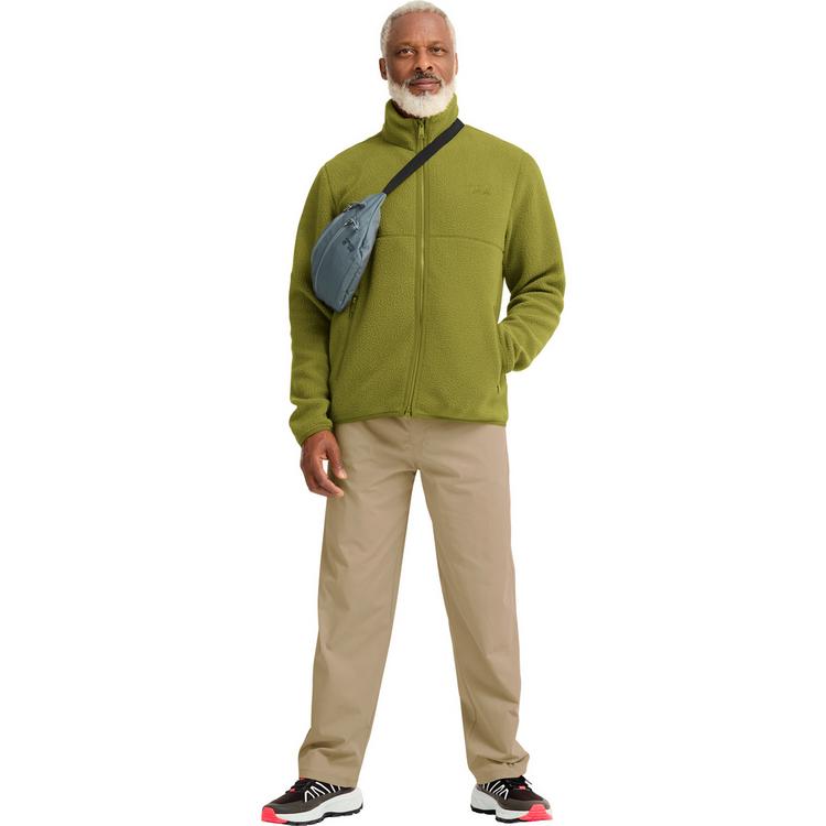 Jack Wolfskin Jack Wolfskin LITE CURL FZ M Fleecejacke Herren - khaki green - 2 | SportScheck
