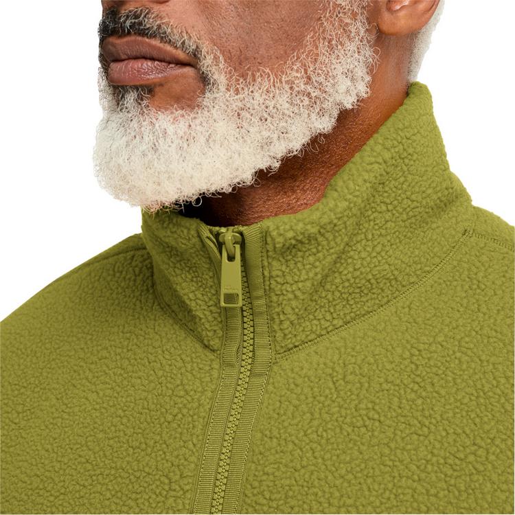 Jack Wolfskin Jack Wolfskin LITE CURL FZ M Fleecejacke Herren - khaki green - 0 | SportScheck