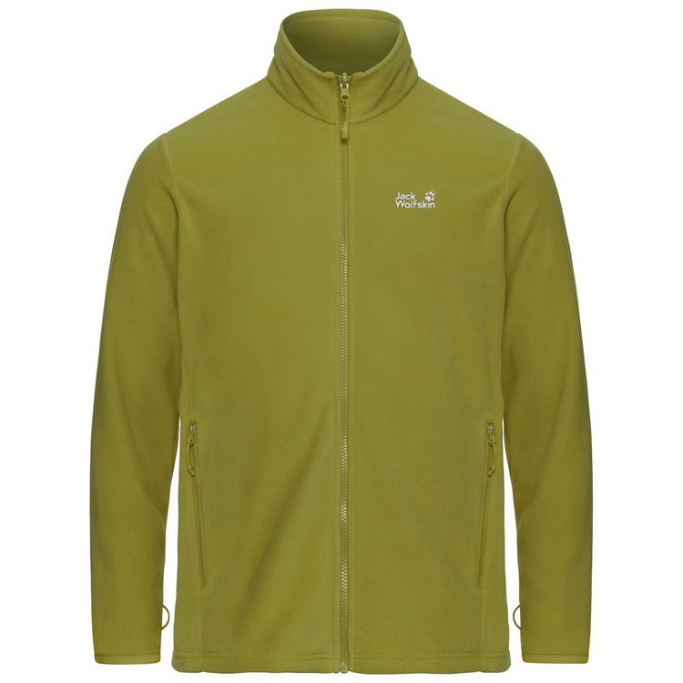 Jack Wolfskin Jack Wolfskin TAUNUS 100 FZ M Fleecejacke Herren - khaki green - 0 | SportScheck