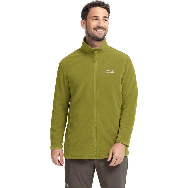 Jack Wolfskin Jack Wolfskin TAUNUS 100 FZ M Fleecejacke Herren - khaki green - 0 | SportScheck