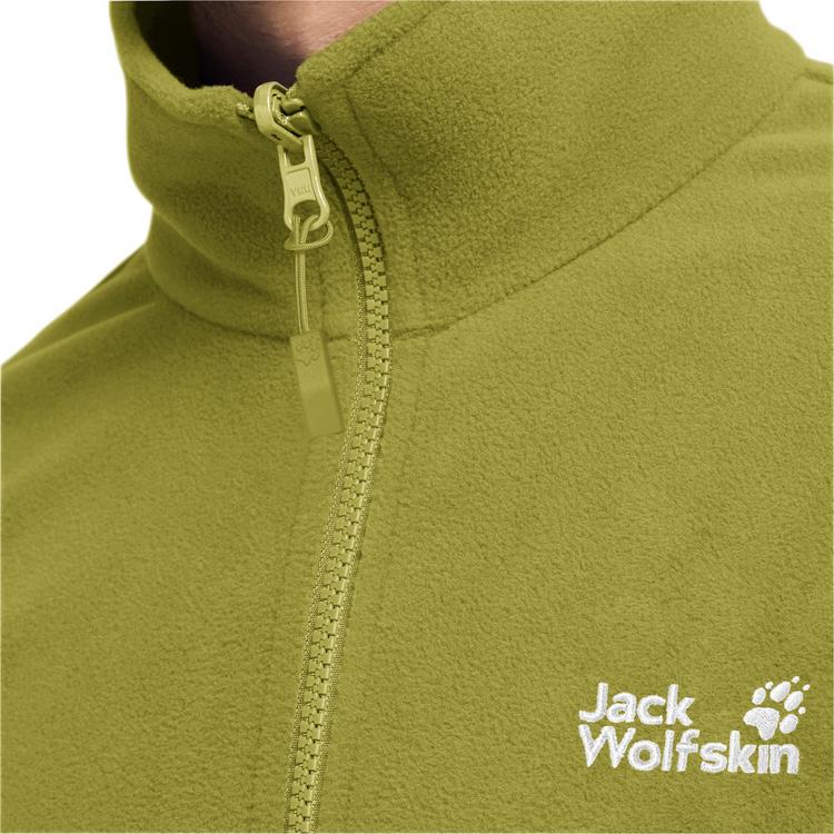 Jack Wolfskin Jack Wolfskin TAUNUS 100 FZ M Fleecejacke Herren - khaki green - 0 | SportScheck