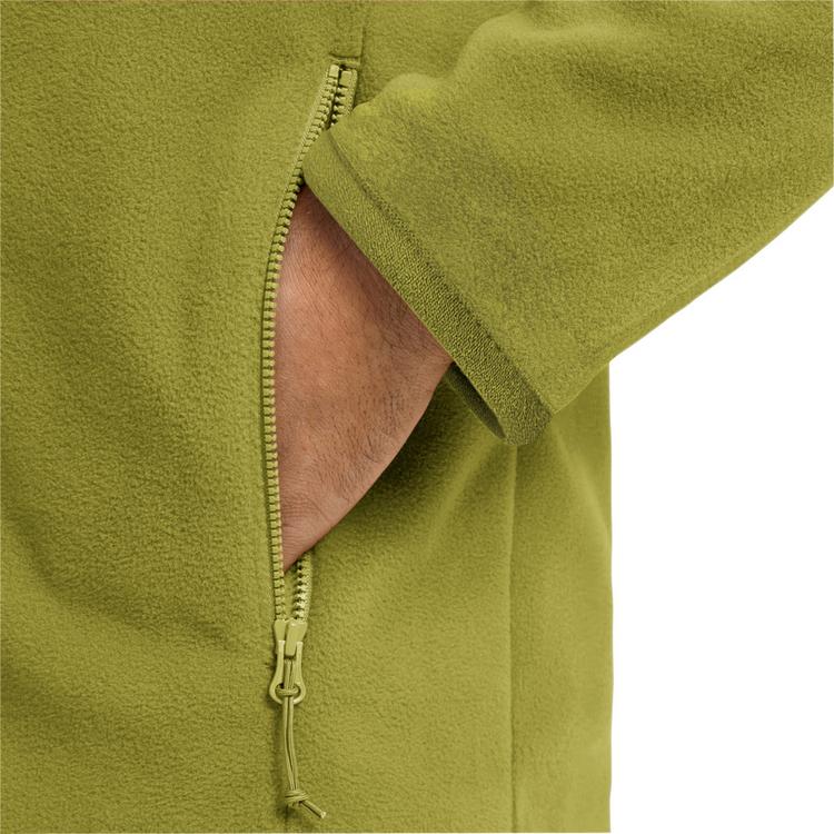 Jack Wolfskin Jack Wolfskin TAUNUS 100 FZ M Fleecejacke Herren - khaki green - 1 | SportScheck