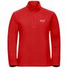 Jack Wolfskin TAUNUS 100 HZ W Fleecepullover Damen - siren red