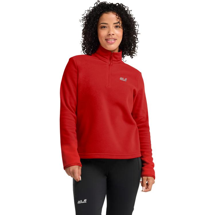Jack Wolfskin Jack Wolfskin TAUNUS 100 HZ W Fleecepullover Damen - siren red - 0 | SportScheck