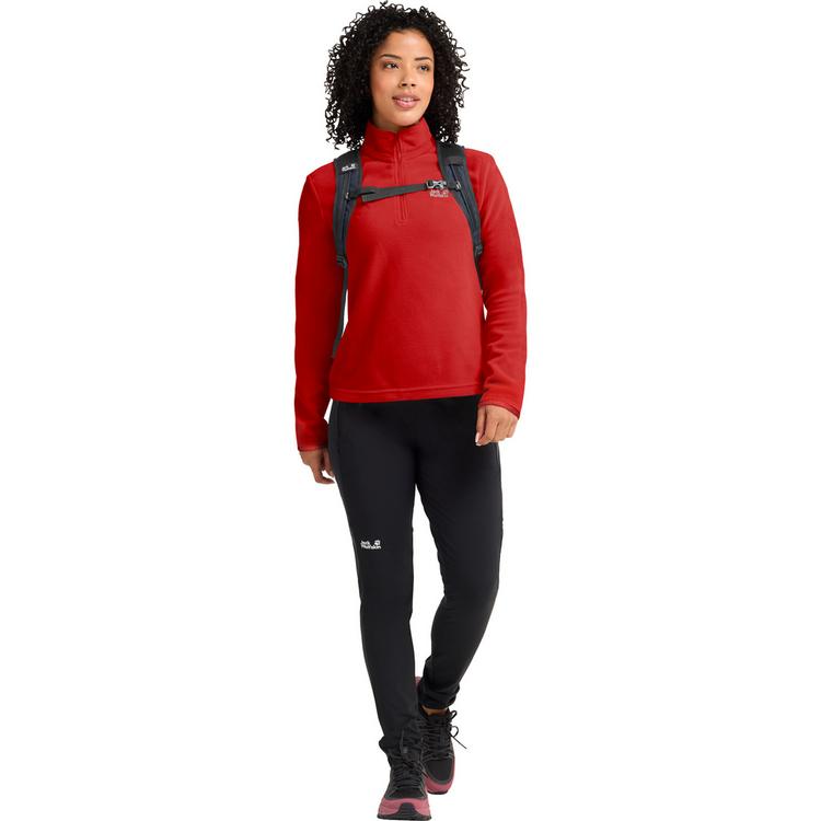 Jack Wolfskin Jack Wolfskin TAUNUS 100 HZ W Fleecepullover Damen - siren red - 2 | SportScheck