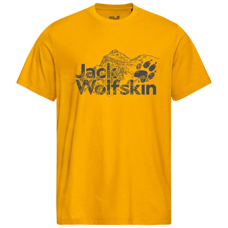 Jack Wolfskin Jack Wolfskin BRAND T M T-Shirt Herren - burly yellow JW - 0 | SportScheck