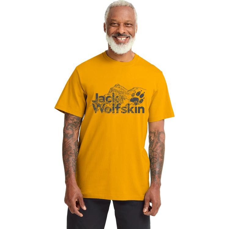 Jack Wolfskin Jack Wolfskin BRAND T M T-Shirt Herren - burly yellow JW - 0 | SportScheck