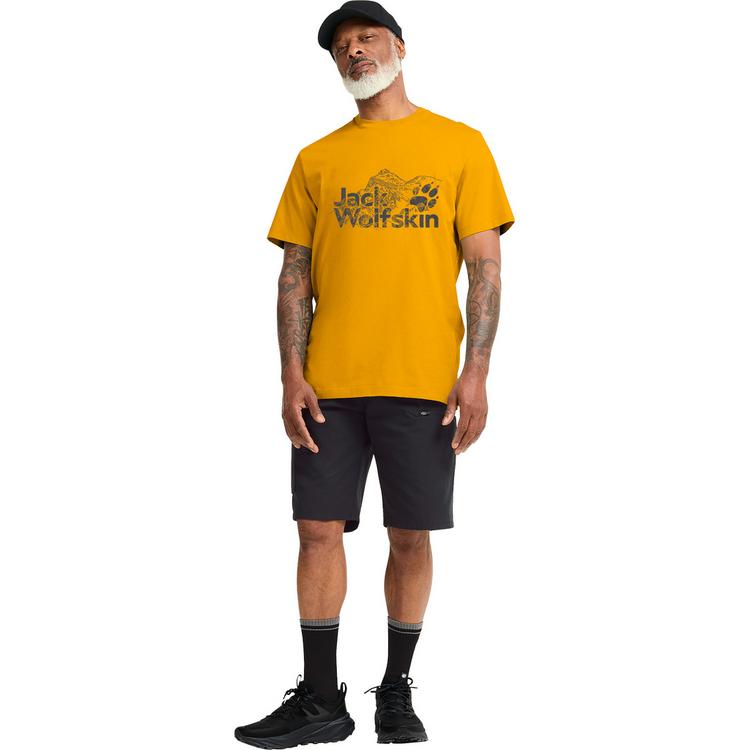 Jack Wolfskin Jack Wolfskin BRAND T M T-Shirt Herren - burly yellow JW - 2 | SportScheck