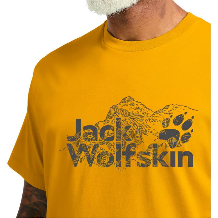 Jack Wolfskin Jack Wolfskin BRAND T M T-Shirt Herren - burly yellow JW - 0 | SportScheck
