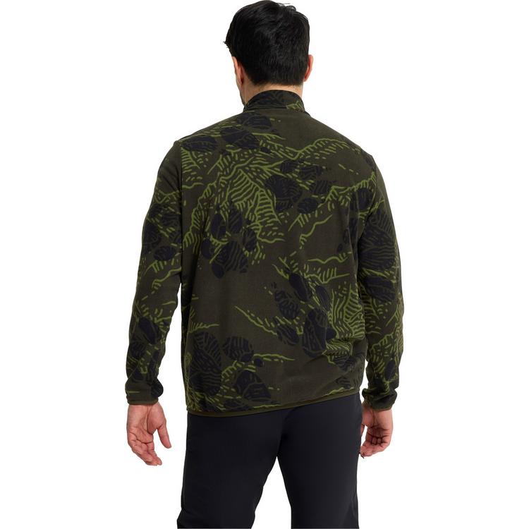 Jack Wolfskin Jack Wolfskin PAW ERA 100 PRINT HZ M Fleecepullover Herren - PAW obsidian moss - 1 | SportScheck