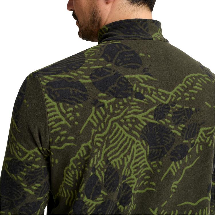 Jack Wolfskin Jack Wolfskin PAW ERA 100 PRINT HZ M Fleecepullover Herren - PAW obsidian moss - 0 | SportScheck