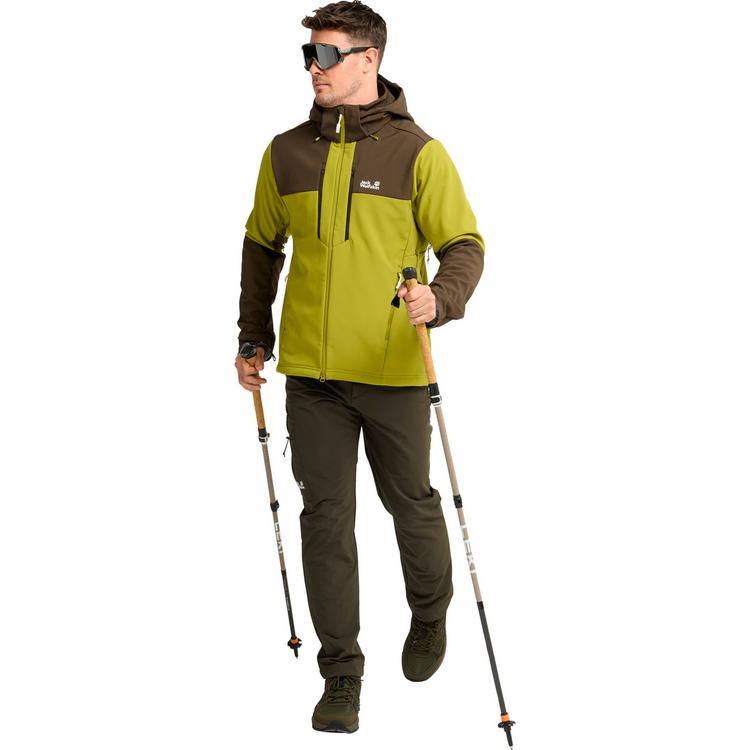 Jack Wolfskin Jack Wolfskin ACTIVATE FLEX PANTS M Wanderhose Herren - obsidian moss - 2 | SportScheck