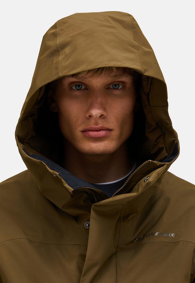 Peak Performance Peak Performance Funktionsmantel Herren - khaki - 0 | SportScheck