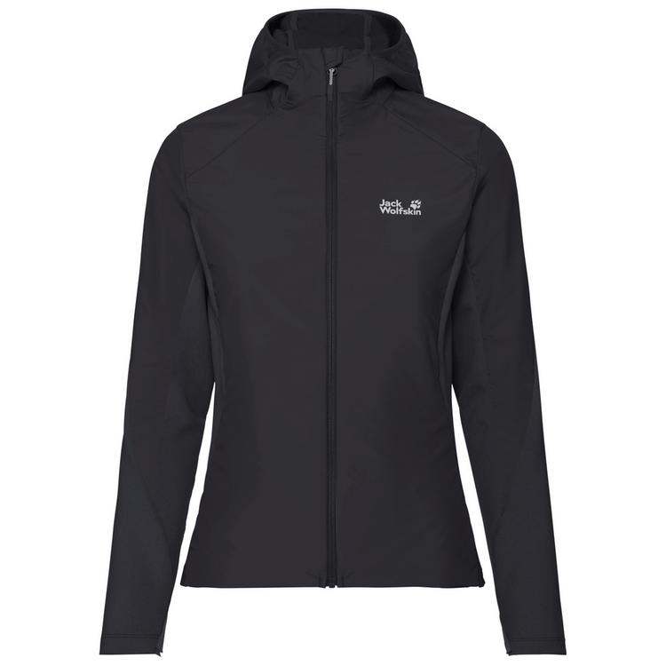 Jack Wolfskin Jack Wolfskin ASTROTRAIL HOODED HYBRID W Funktionsjacke Damen - black - 0 | SportScheck