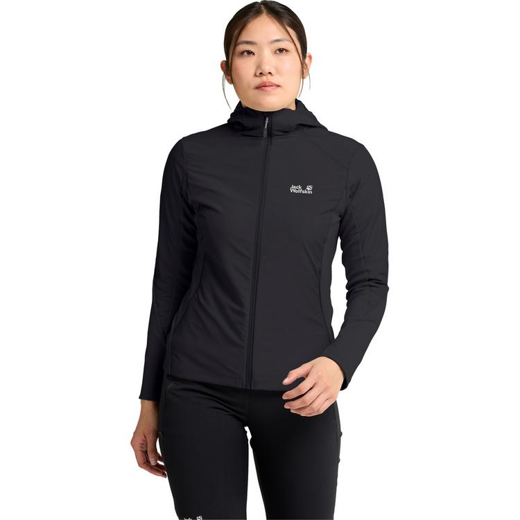 Jack Wolfskin Jack Wolfskin ASTROTRAIL HOODED HYBRID W Funktionsjacke Damen - black - 0 | SportScheck
