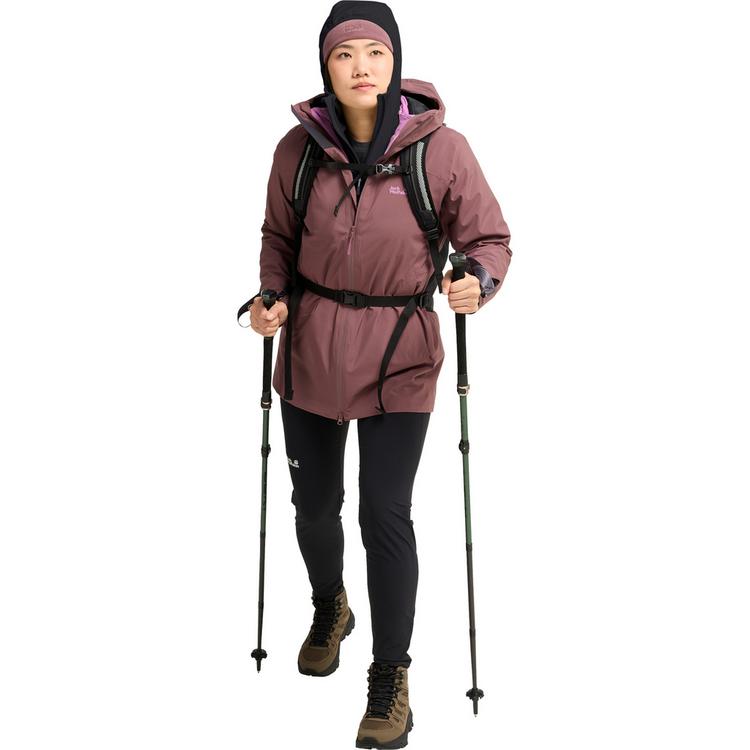 Jack Wolfskin Jack Wolfskin ASTROTRAIL HOODED HYBRID W Funktionsjacke Damen - black - 2 | SportScheck