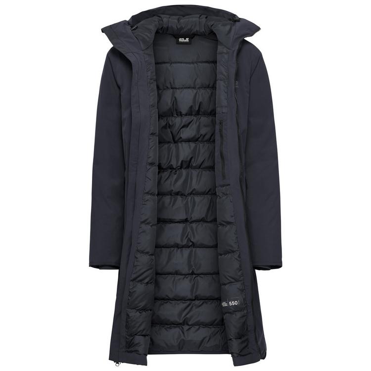 Jack Wolfskin Jack Wolfskin FIORA BAY COAT W Funktionsmantel Damen - dark navy - 3 | SportScheck