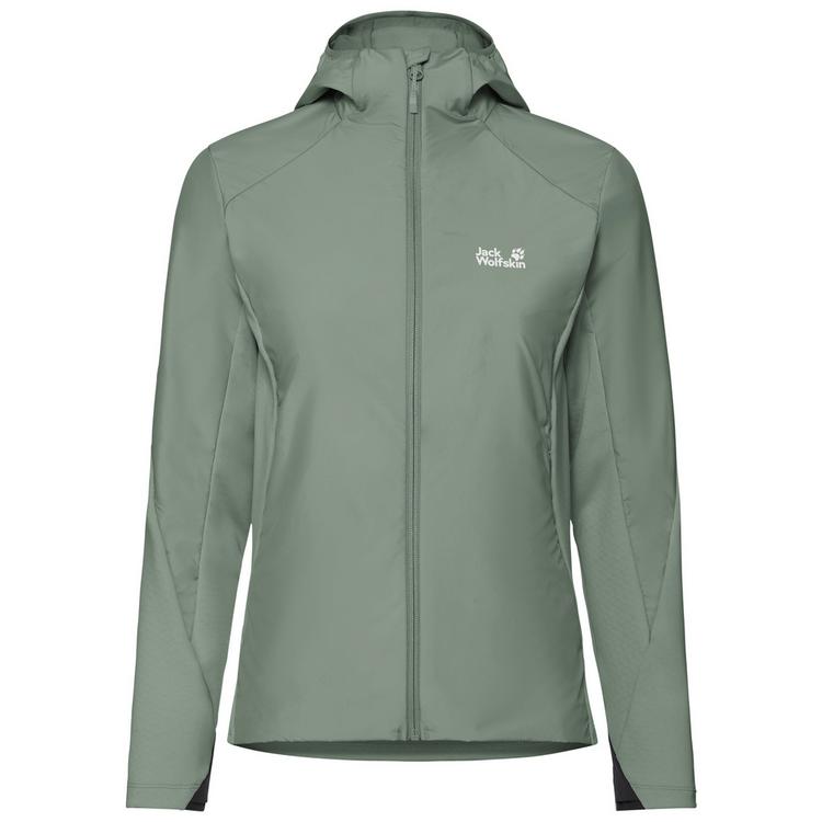 Jack Wolfskin Jack Wolfskin ASTROTRAIL HOODED HYBRID W Funktionsjacke Damen - green zinnia - 0 | SportScheck