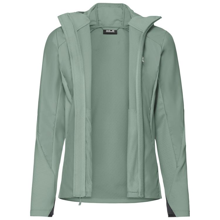 Jack Wolfskin Jack Wolfskin ASTROTRAIL HOODED HYBRID W Funktionsjacke Damen - green zinnia - 3 | SportScheck