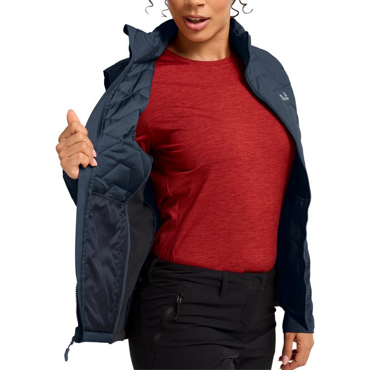 Jack Wolfskin Jack Wolfskin FLEXTREK INS VEST W Outdoorweste Damen - midnight sky - 2 | SportScheck