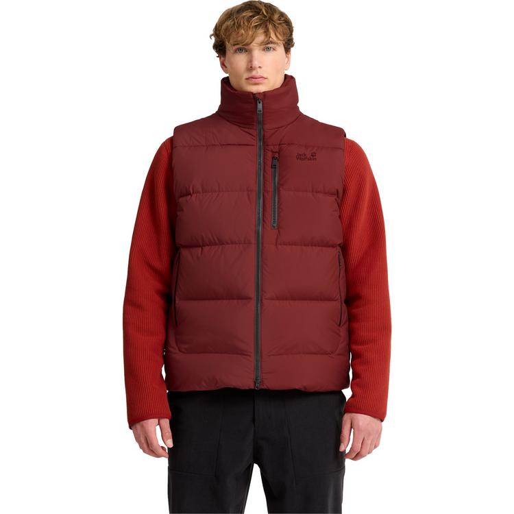 Jack Wolfskin Jack Wolfskin VERO HIKE TEXAPORE MID M Daunenweste Herren - merlot - 0 | SportScheck