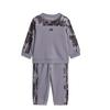 adidas Seasonal Essentials Camo Kids Trainingsanzug Kinder - Slate / Night Grey
