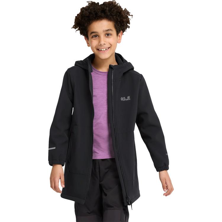 Jack Wolfskin Jack Wolfskin FOURWINDS COAT K Funktionsjacke Kinder - black - 2 | SportScheck
