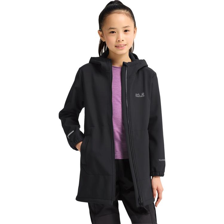Jack Wolfskin Jack Wolfskin FOURWINDS COAT K Funktionsjacke Kinder - black - 0 | SportScheck