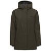 Jack Wolfskin FIORA BAY LONG JKT W Daunenjacke Damen - obsidian moss