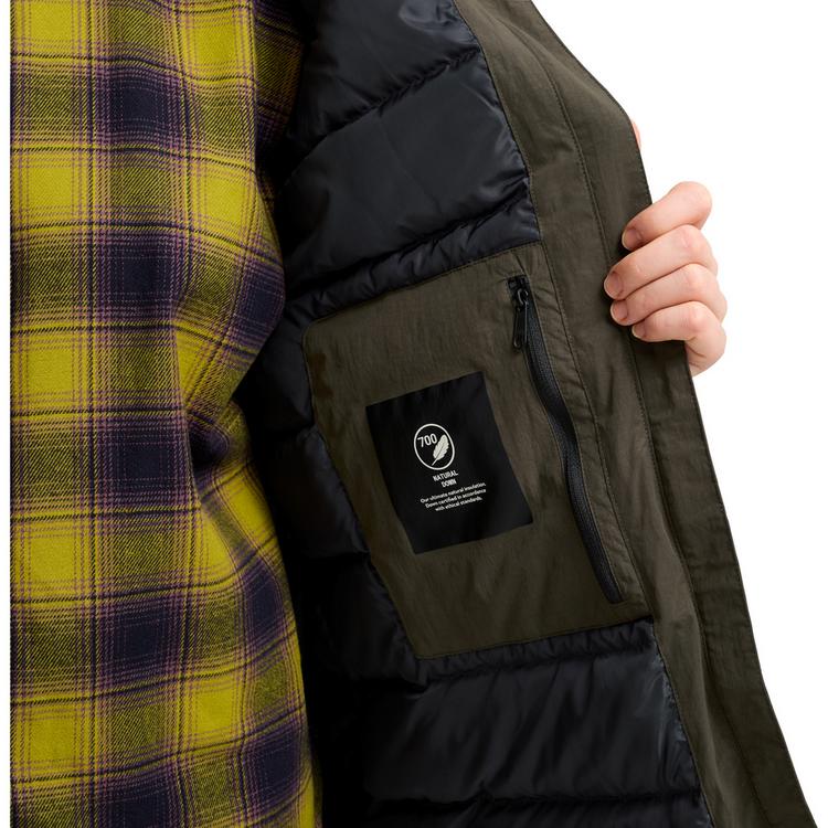 Jack Wolfskin Jack Wolfskin FIORA BAY LONG JKT W Daunenjacke Damen - obsidian moss - 2 | SportScheck