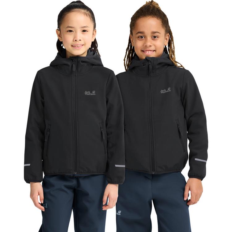Jack Wolfskin Jack Wolfskin FOURWINDS JKT K Funktionsjacke Kinder - black - 0 | SportScheck