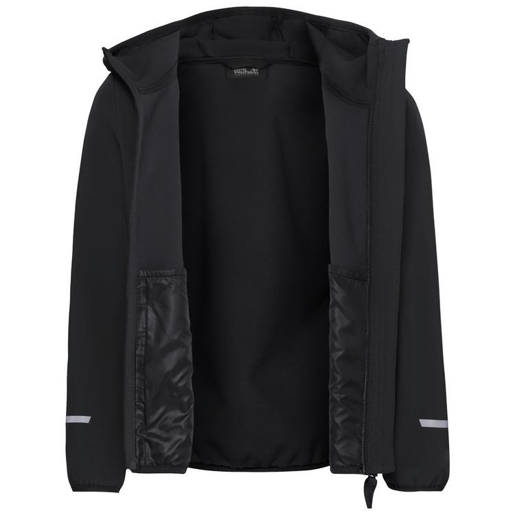Jack Wolfskin Jack Wolfskin FOURWINDS JKT K Funktionsjacke Kinder - black - 3 | SportScheck