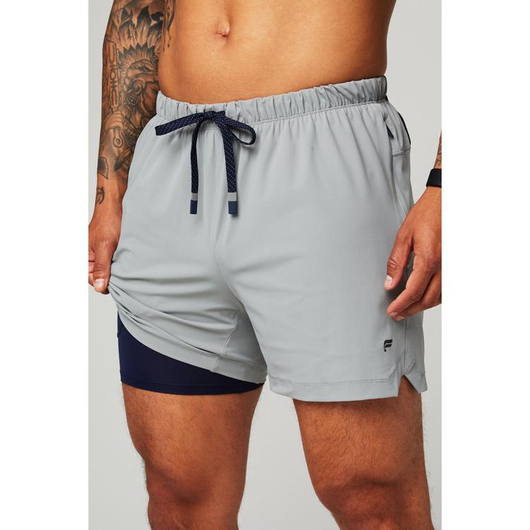 Fabletics Fabletics The One Short Mit Innenhose 13cm Shorts Herren - Grey - 0 | SportScheck
