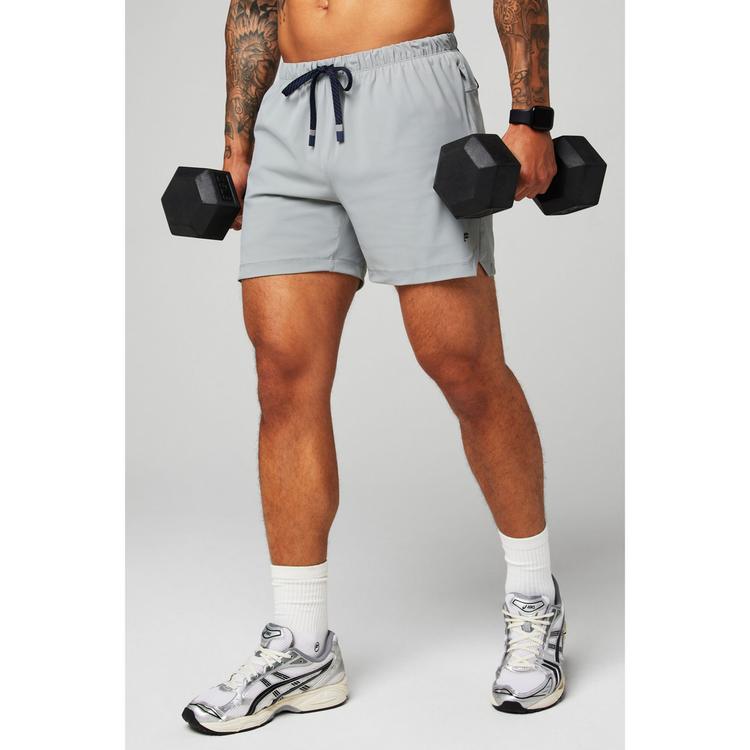 Fabletics Fabletics The One Short Mit Innenhose 13cm Shorts Herren - Grey - 3 | SportScheck