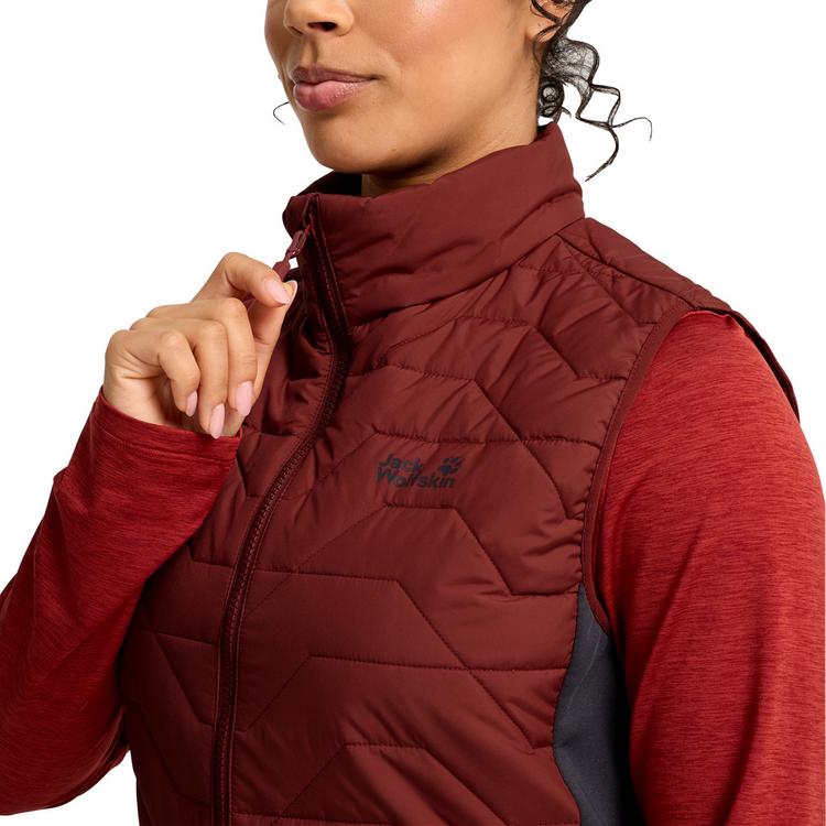 Jack Wolfskin Jack Wolfskin FLEXTREK INS VEST W Outdoorweste Damen - merlot - 0 | SportScheck