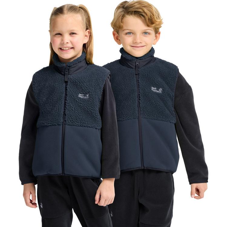 Jack Wolfskin Jack Wolfskin ICE CURL VEST K Outdoorweste Kinder - midnight sky - 0 | SportScheck