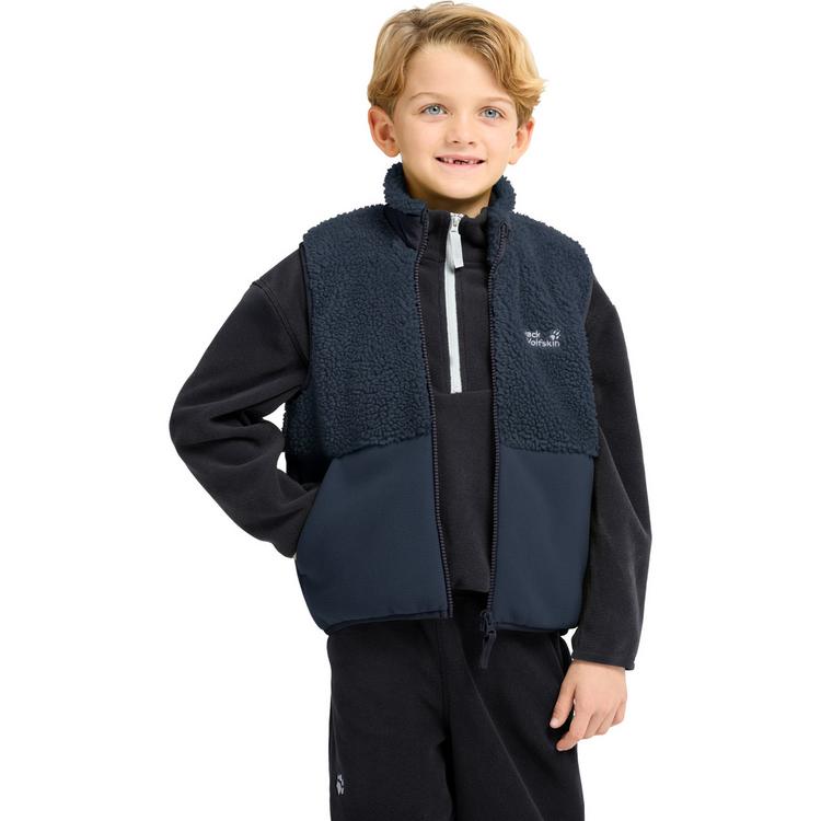 Jack Wolfskin Jack Wolfskin ICE CURL VEST K Outdoorweste Kinder - midnight sky - 2 | SportScheck