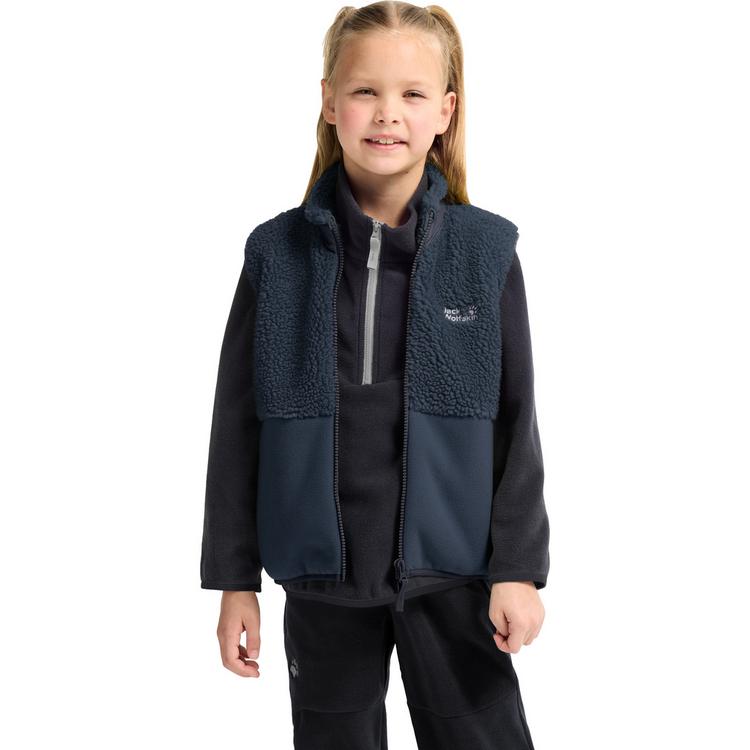 Jack Wolfskin Jack Wolfskin ICE CURL VEST K Outdoorweste Kinder - midnight sky - 0 | SportScheck