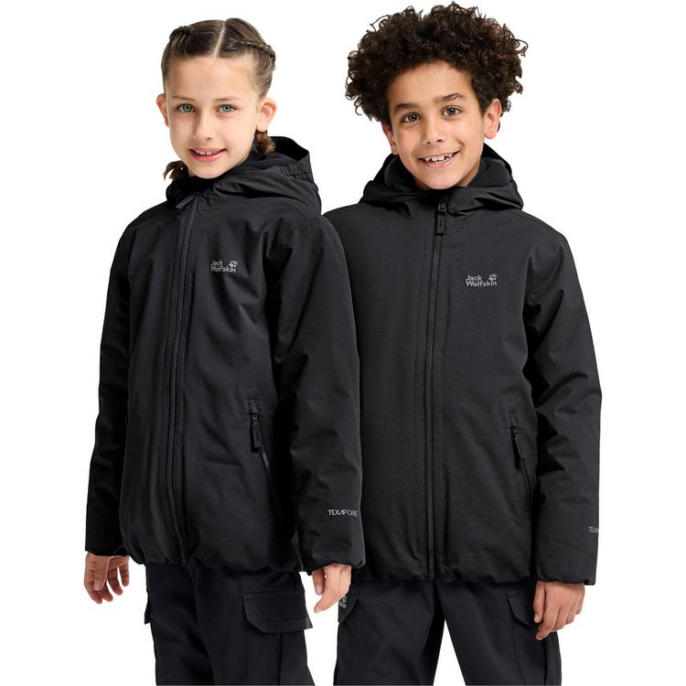 Jack Wolfskin Jack Wolfskin GO GLOW JKT K Fleecejacke Kinder - black - 0 | SportScheck