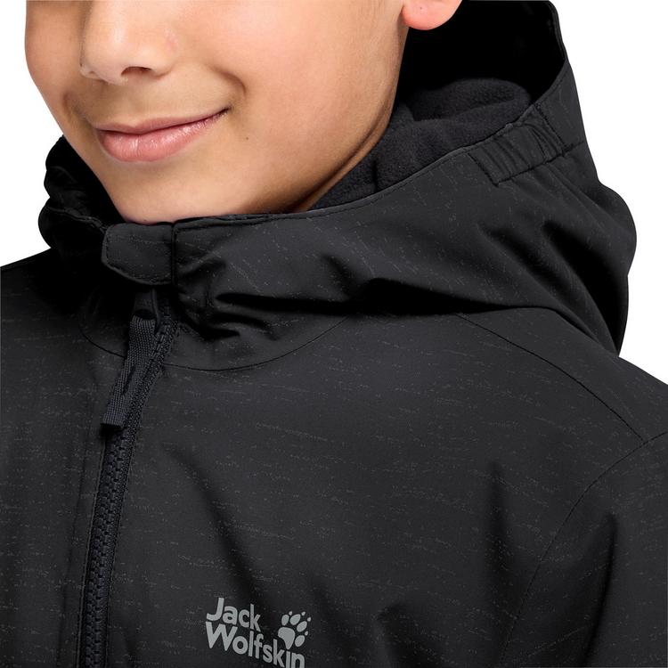 Jack Wolfskin Jack Wolfskin GO GLOW JKT K Fleecejacke Kinder - black - 2 | SportScheck
