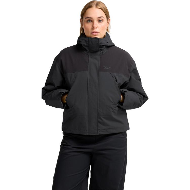 Jack Wolfskin Jack Wolfskin ICE FLARE JKT W Fleecejacke Damen - phantom - 0 | SportScheck
