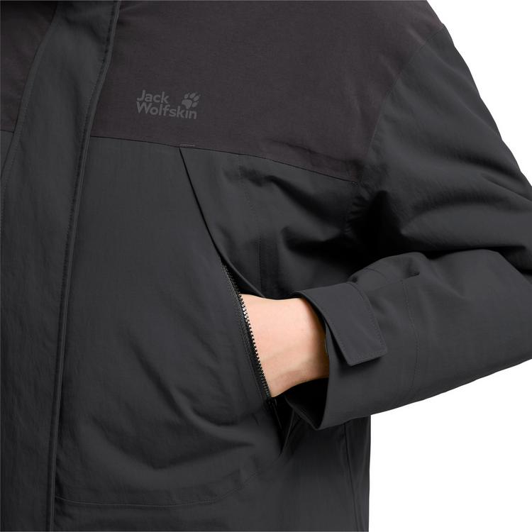 Jack Wolfskin Jack Wolfskin ICE FLARE JKT W Fleecejacke Damen - phantom - 2 | SportScheck