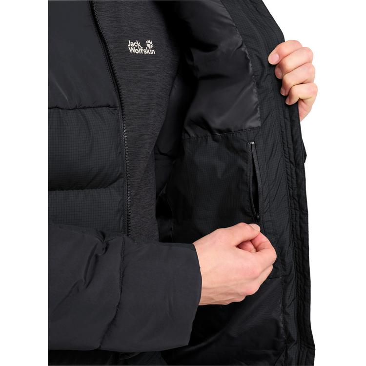 Jack Wolfskin Jack Wolfskin ICY HOLLOW HOODED JKT M Funktionsjacke Herren - phantom - 1 | SportScheck