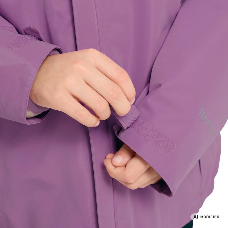 Jack Wolfskin Jack Wolfskin ICELAND 3IN1 PRINT JKT K Fleecejacke Kinder - vivid orchid - 2 | SportScheck