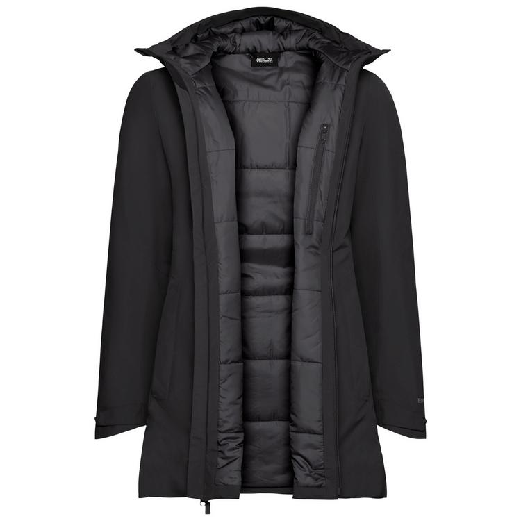 Jack Wolfskin Jack Wolfskin HEIDELSTEIN 2 INS JKT W Funktionsjacke Damen - black - 3 | SportScheck