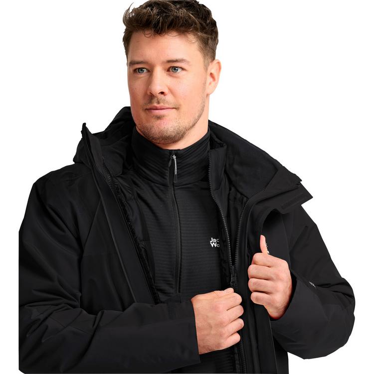 Jack Wolfskin Jack Wolfskin JASPER PRO 3IN1 JKT M Funktionsjacke Herren - black - 0 | SportScheck